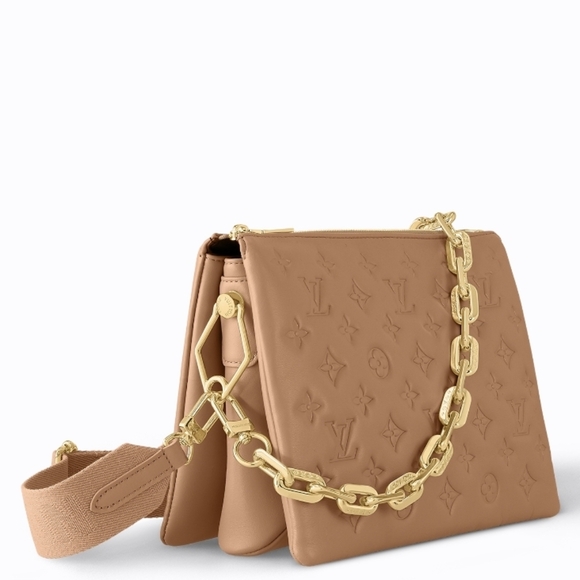 RARE Authentic Louis Vuitton Coussin PM CAMEL in Excellent Condition! - Picture 2 of 16